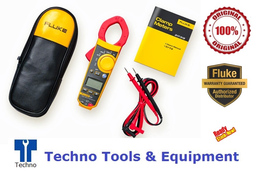 Fluke 317 AC/DC Clamp Meters - Click Image to Close